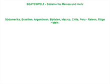 Tablet Screenshot of beateswelt.de